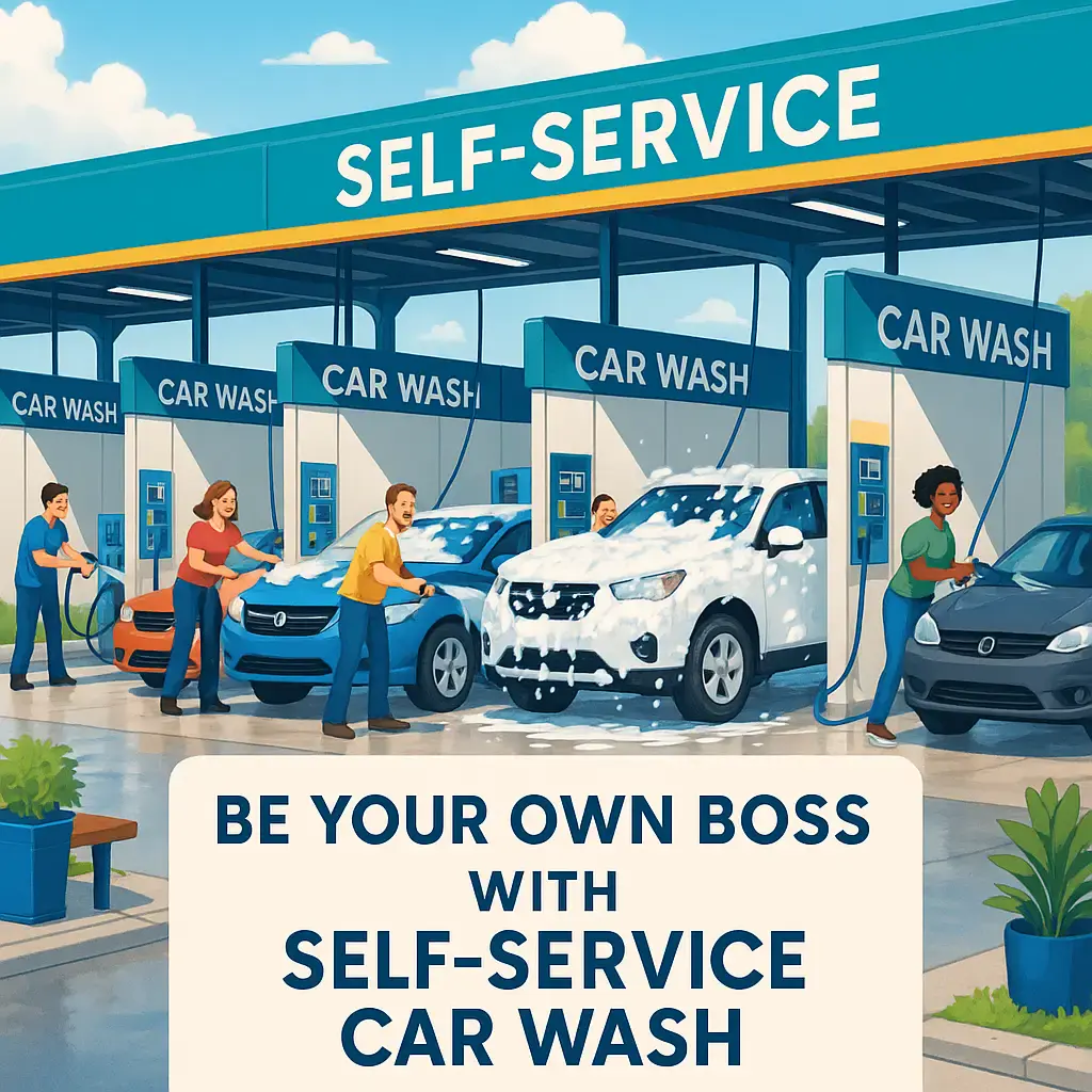 Self Servis Oto Yıkama Sistemleri ile Kendi İşinin Patronu Ol!