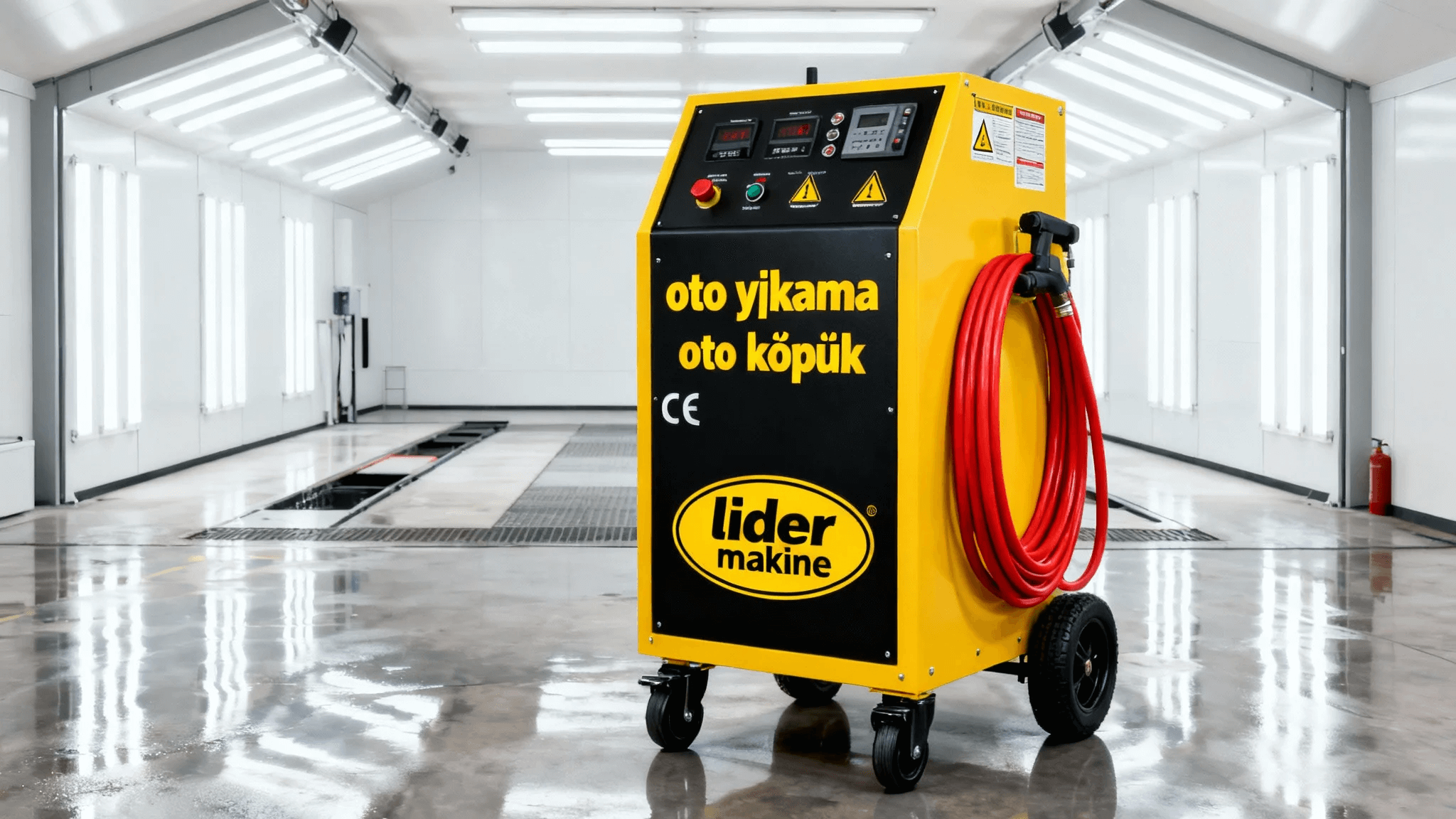 İşletmeciler İçin Köpük Yıkama Sistemi